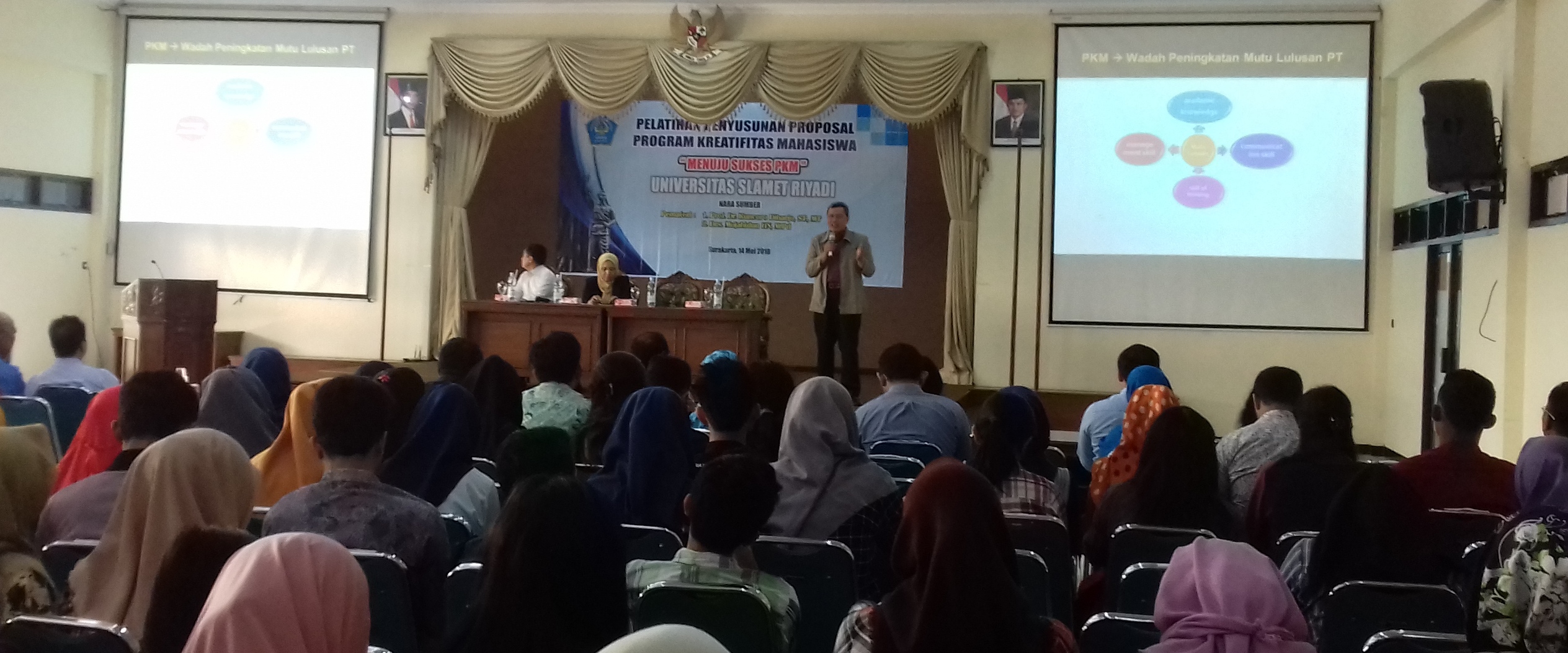 WR 3 UMMAGELANG ISI MATERI PKM DI UNISRI SOLO   