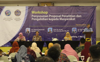 Tingkatkan Performasi Dosen, UMMagelang Adakan Workshop Penyusunan Proposal Penelitian dan Pengabdian Kepada Masyarakat