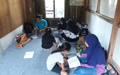 Mahasiswa UM Magelang Gelar Berbagai Kegiatan Keagamaan Di “KAMPUNG PEMULUNG”