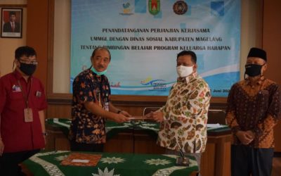 UMMagelang dan Dinas Sosial Kabupaten Magelang Launching Gerakan “Ayo Kuliah 2020”