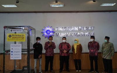 UMMagelang Serahkan Bilik Sterilisasi Ke PP Muhammadiyah