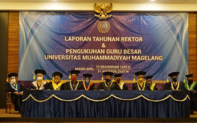 Laporan Tahunan Rektor dan Pengukuhan Guru Besar Menjadi Puncak Milad 56 UNIMMA