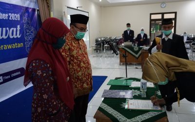 65 Mahasiswa Fikes UNIMMA Angkat Sumpah Perawat