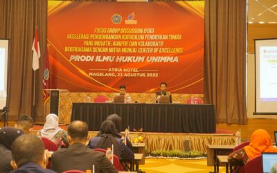 Kembangkan Kurikulum, Prodi Ilmu Hukum UNIMMA Gelar FGD Bersama Stakeholders