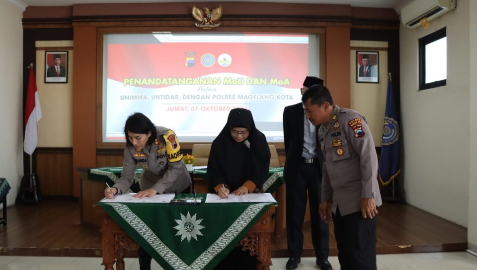 Rektor UNIMMA dan AKBP Yolanda