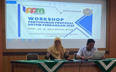 LPPM UNIMMA Mengadakan Workshop Penyusunan Penelitian DRTPM Pendanaan 2023