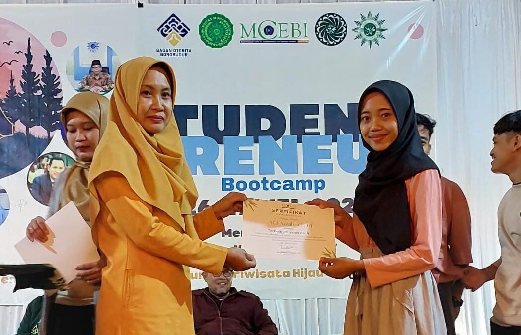 UNIMMA Juara Terbaik Kategori Craft dalam Studentpreuner Bootcamp 2023