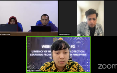 Angkat Isu Perlindungan HAM, Webinar Kolaborasi UNIMMA dengan USANT Filipina