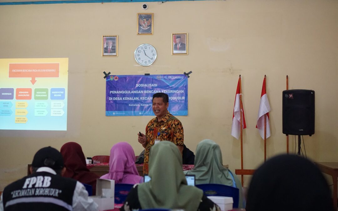 Berkolaborasi dengan BPBD Kabupaten Magelang, Mahasiswa Ilmu Komunikasi UNIMMA Sosialisasikan Mitigasi Bencana