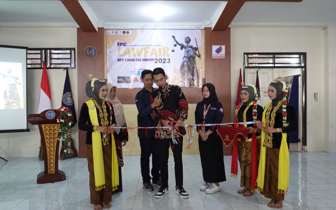 Eksplor Potensi Mahasiswa, FH UNIMMA Gelar Lawfair 2023