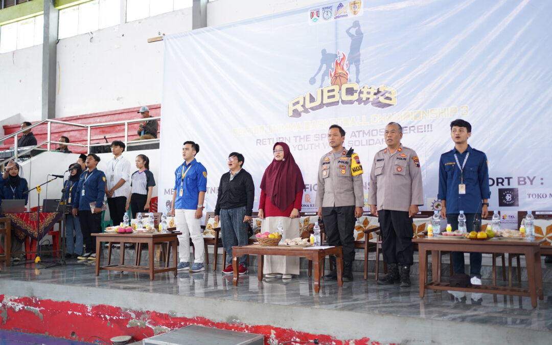 Wadahi Potensi Generasi Muda, UKM Olahraga UNIMMA Gelar Rektor UNIMMA Basketball Championship Ke-3