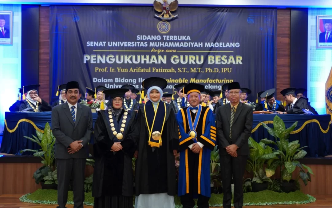 Yun Arifatul Fatimah Dikukuhkan sebagai Guru Besar dalam Bidang Sustainable Manufacturing: Tegaskan Circular Economy 5.0 sebagai Solusi Masa Depan