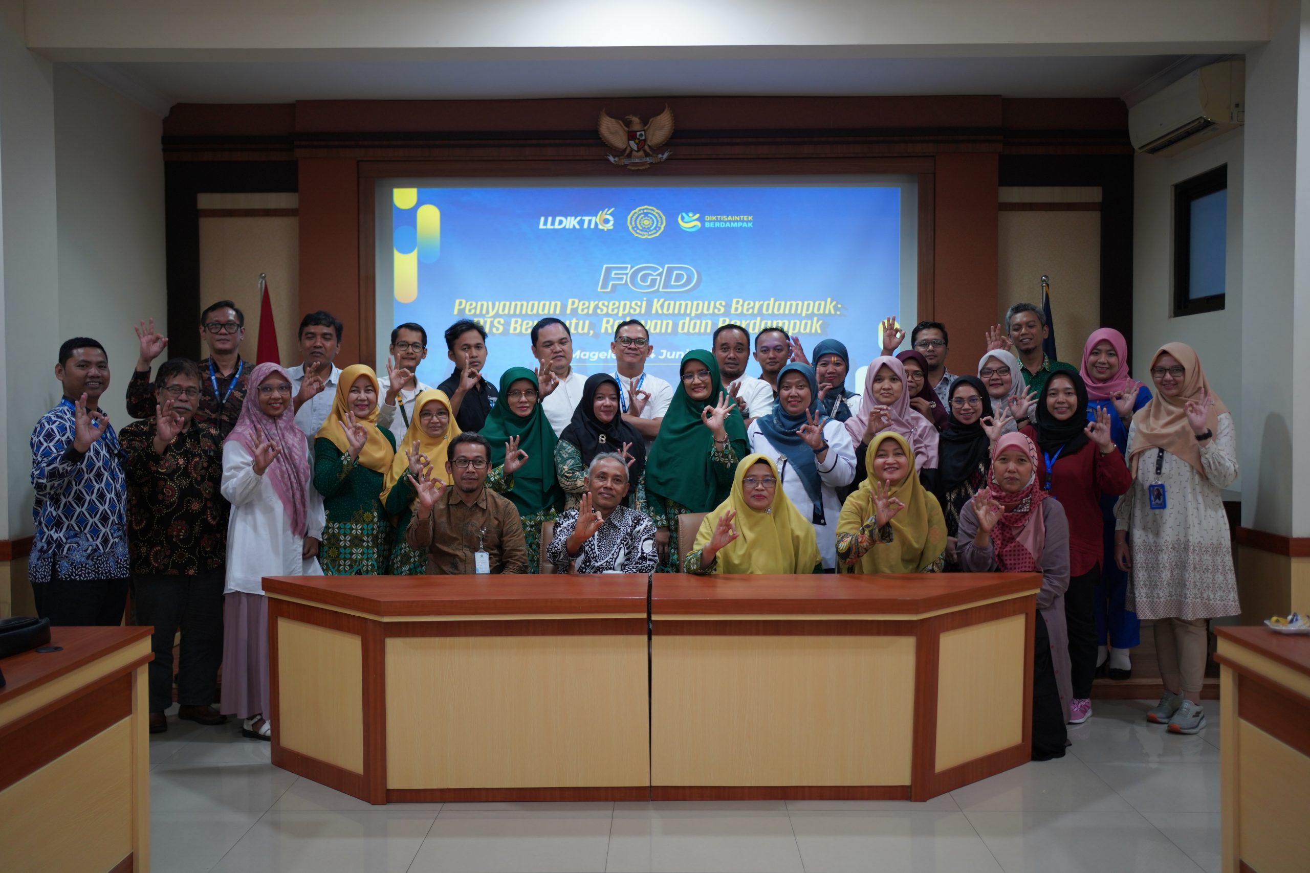 UNIMMA Jadi Tuan Rumah FGD Kampus Berdampak: Meningkatkan Kualitas dan Relevansi Perguruan Tinggi