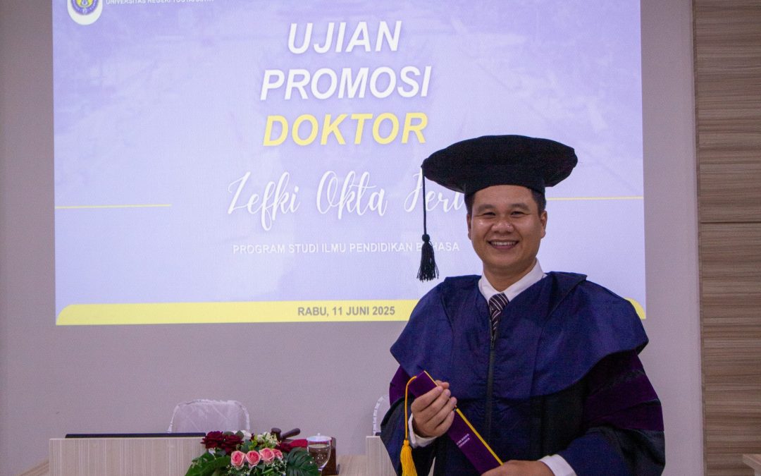 IPK Sempurna dan Empat Publikasi Bergengsi: Dosen Muda UNIMMA, Zefki Okta Feri Raih Gelar Doktor Linguistik