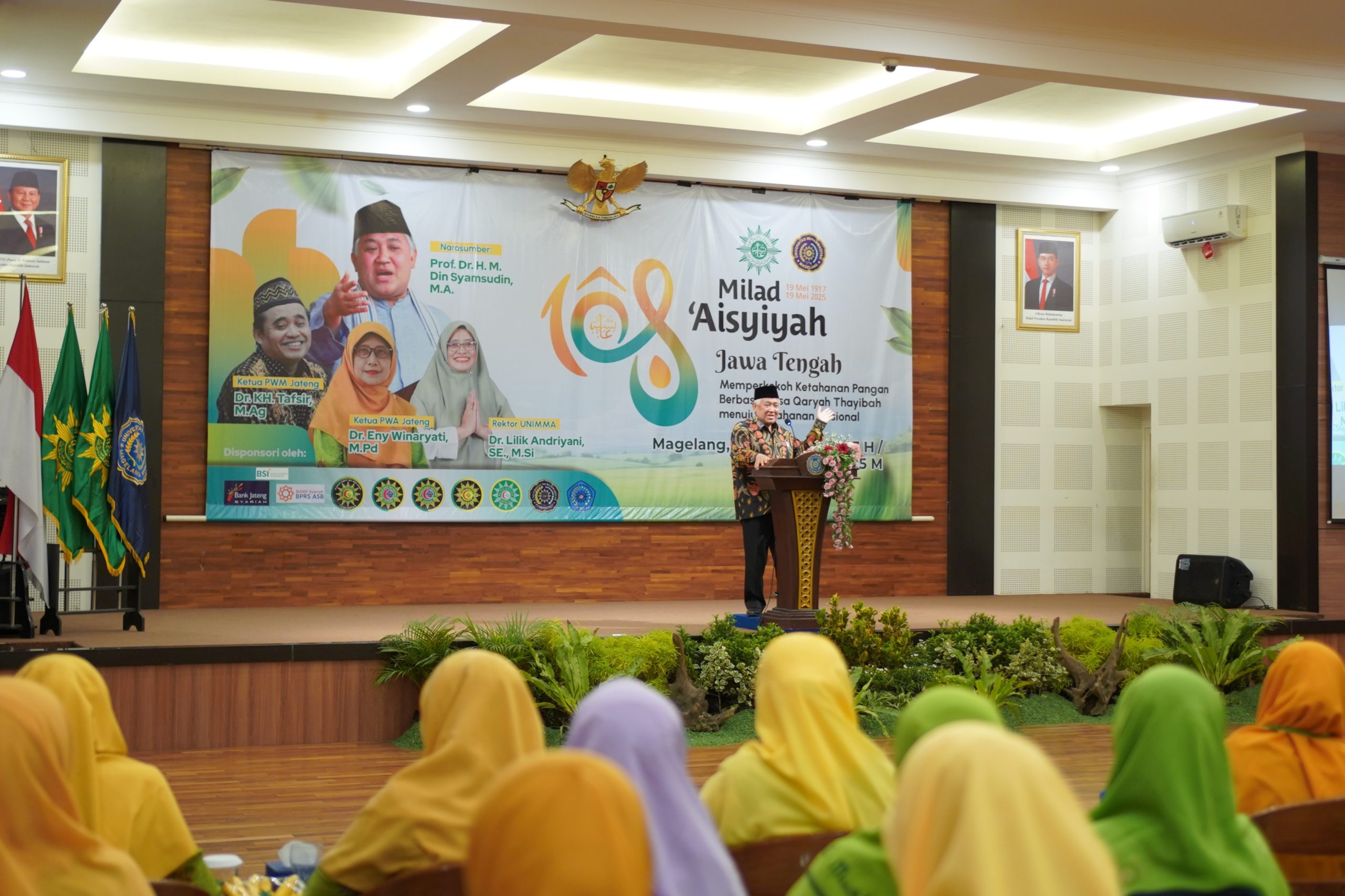 UNIMMA Tuan Rumah Resepsi Milad Ke-108 ‘Aisyiyah Jawa Tengah: Perkuat Komitmen Menuju Ketahanan Nasional Berbasis Desa Qaryah Thayyibah