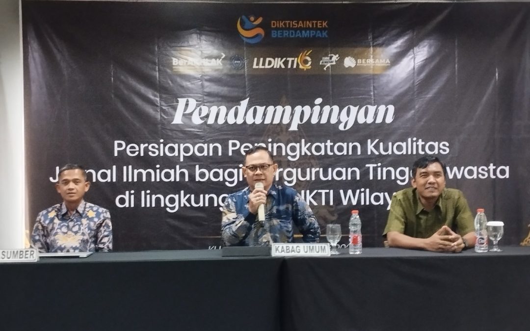 Dukung Pengembangan Jurnal PTS, UNIMMA Hadir dalam Forum LLDikti VI
