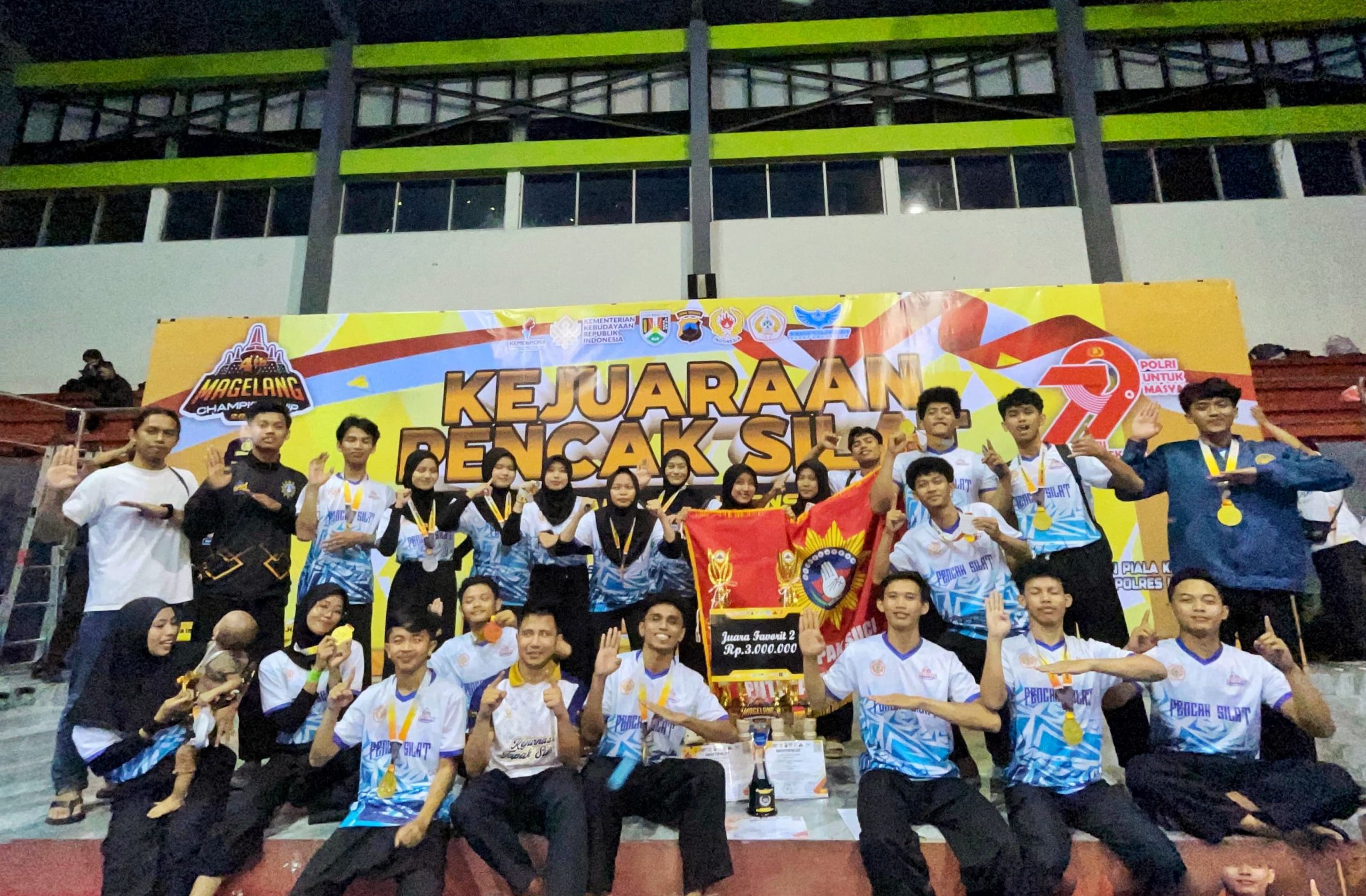 Tapak Suci UNIMMA Raih Juara Umum 1 di Kejuaraan Nasional Pencak Silat Magelang Championship 4