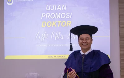 IPK Sempurna dan Empat Publikasi Bergengsi: Dosen Muda UNIMMA, Zefki Okta Feri Raih Gelar Doktor Linguistik