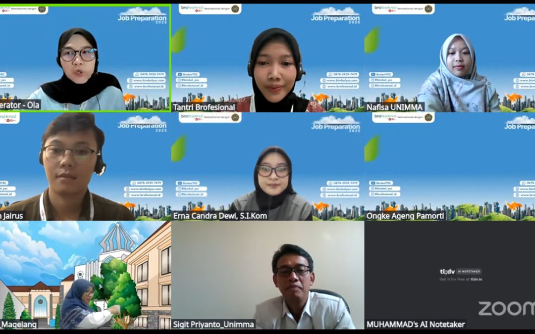 Siap Hadapi Dunia Kerja, UNIMMA Bekali Calon Wisudawan dengan Strategi Sukses Masuk Dunia Profesional