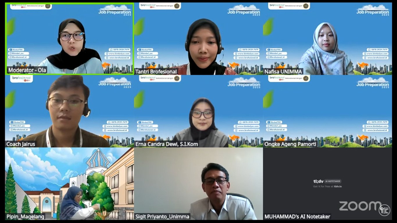 Siap Hadapi Dunia Kerja, UNIMMA Bekali Calon Wisudawan dengan Strategi Sukses Masuk Dunia Profesional