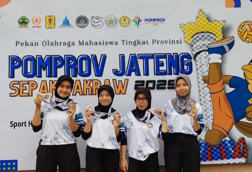UNIMMA Raih 4 Medali Perunggu di POMPROV Jateng 2025, Bukti Potensi Atlet Muda Bersinar