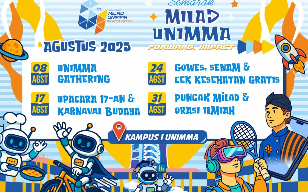 Forward, Impact: UNIMMA Siap Melangkah Lebih Jauh di Usia 61 Tahun