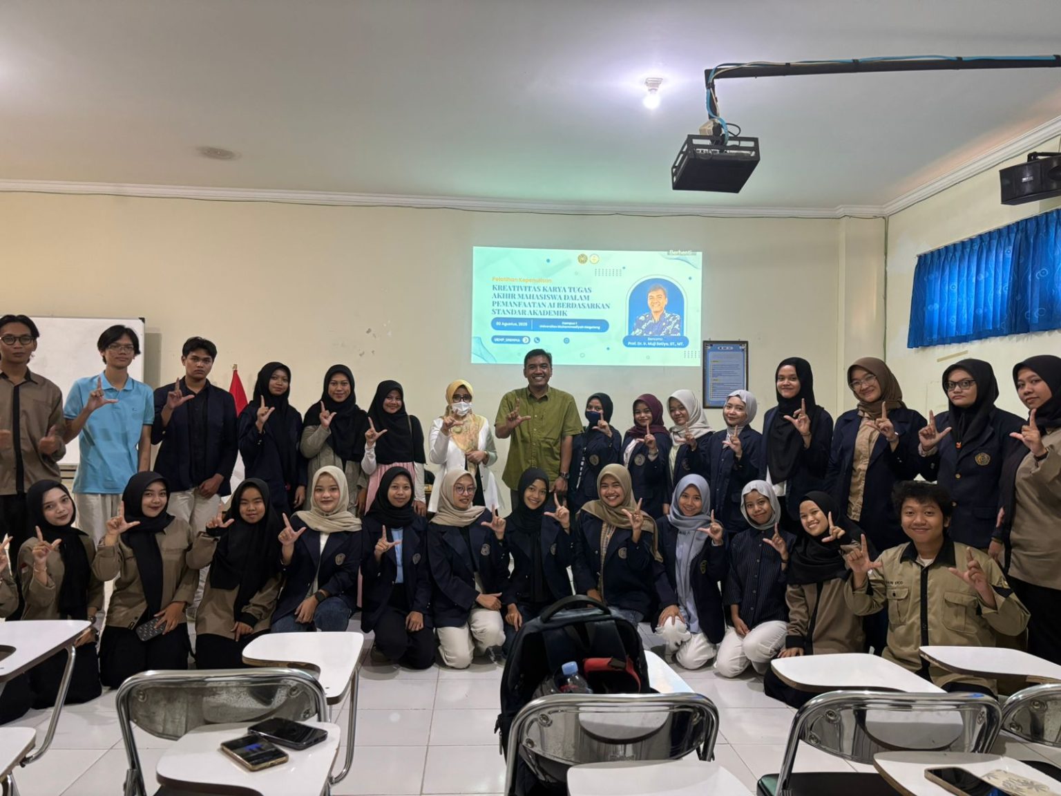 ORMAWA Penalaran UNIMMA Fasilitasi Mahasiswa Siapkan Skripsi Lebih Terarah