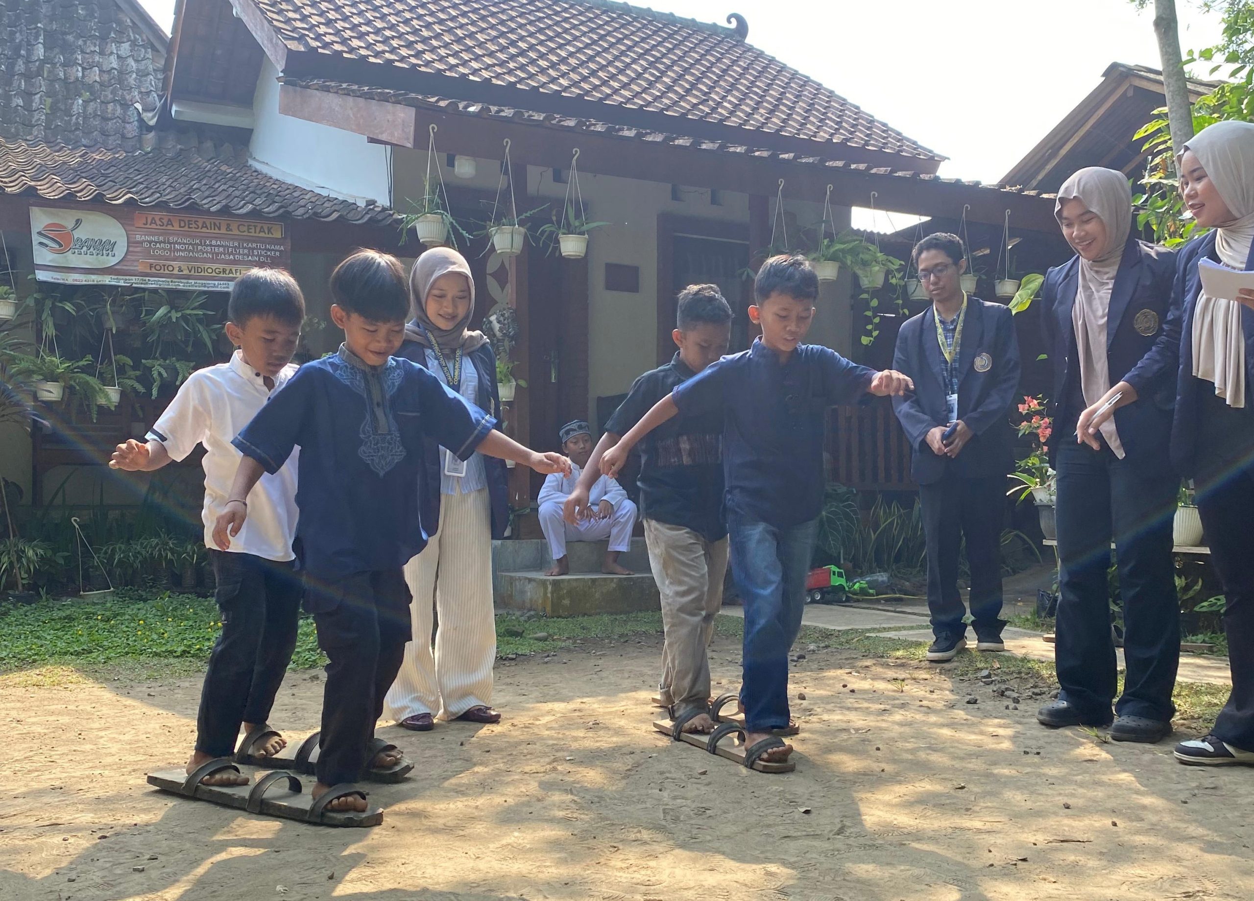 Mahasiswa UNIMMA Kenalkan Permainan Tradisional, Jauhkan Anak dari Gawai
