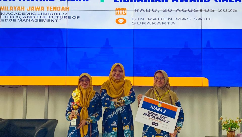 tim Perpustakaan UNIMMA juara 3 ALIA