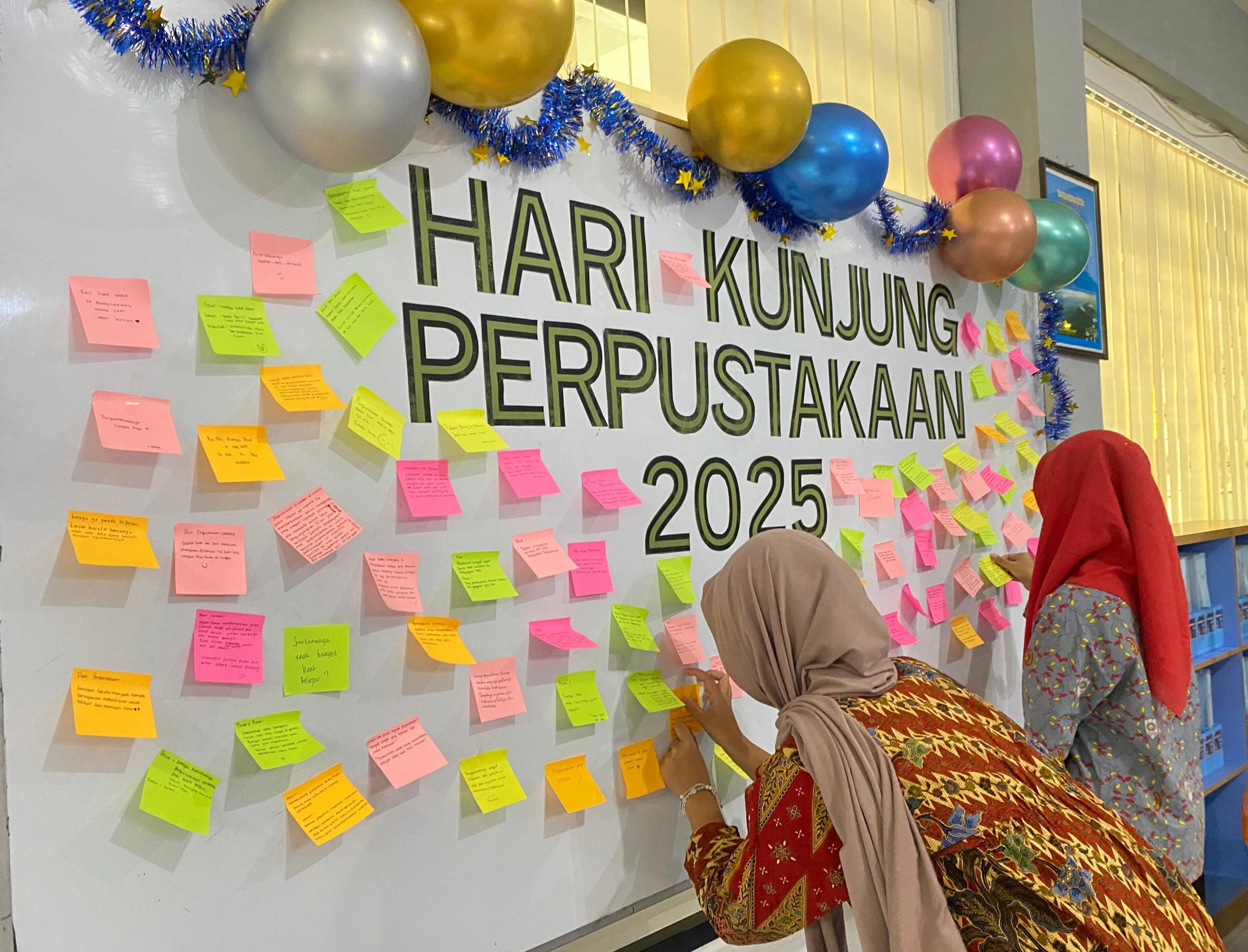 UNIMMA Peringati Hari Kunjung Perpustakaan dengan Mural Inspiratif dan Apresiasi Pengunjung Aktif