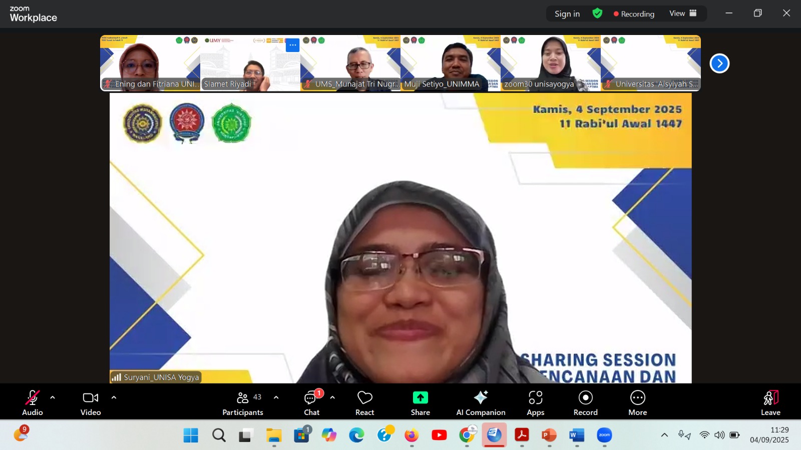 UNIMMA Tuan Rumah Sharing Session Forkom PTMA, Bahas SPMI dan Manajemen Risiko