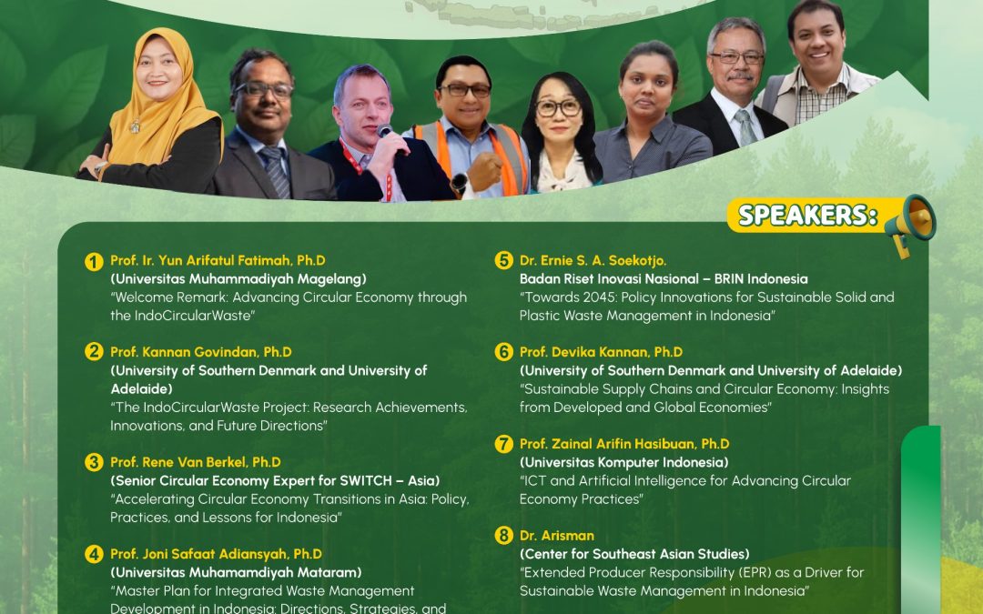 CSICE UNIMMA Gelar Seminar Internasional IndoCircularWaste: Dorong Ekonomi Sirkular untuk Atasi Tantangan Sampah di Indonesia