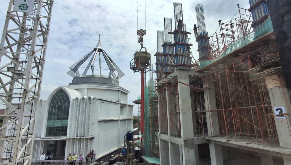 proses pembangunan kampus 2 UNIMMA