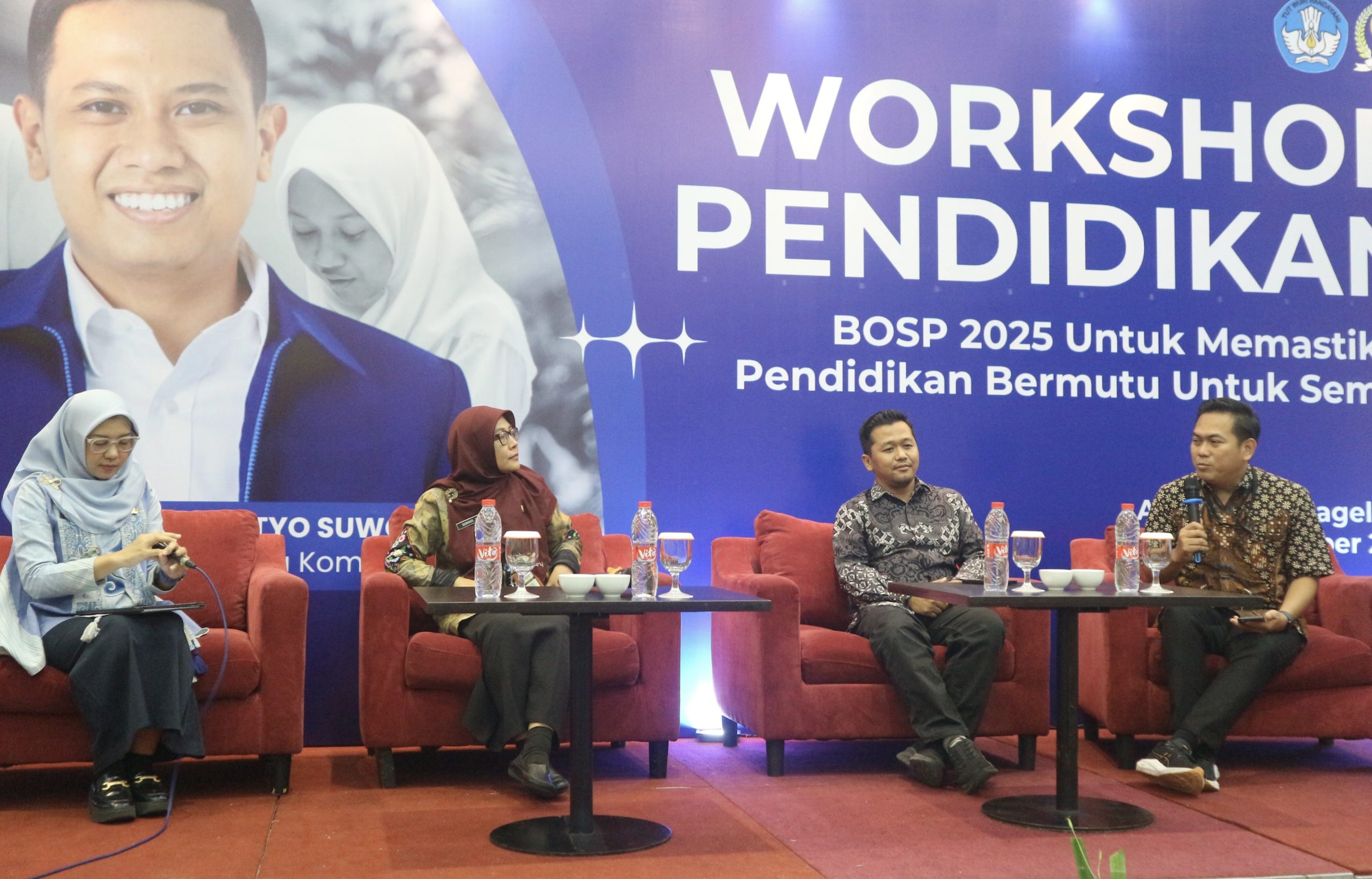 Ari Suryawan Dekan FKIP UNIMMA menjadi narsum workshop BOSP