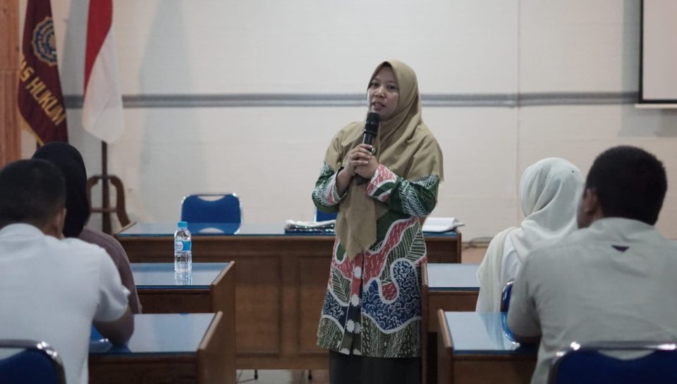 Narasumber dalam Kelas Data Pemilih UNIMMA