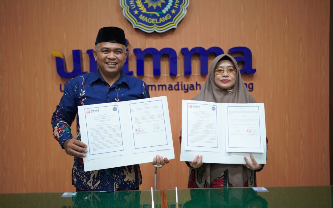 UNIMMA dan Bawaslu Kabupaten Magelang Tandatangani MoU, Perkuat Pendidikan Demokrasi di Kampus