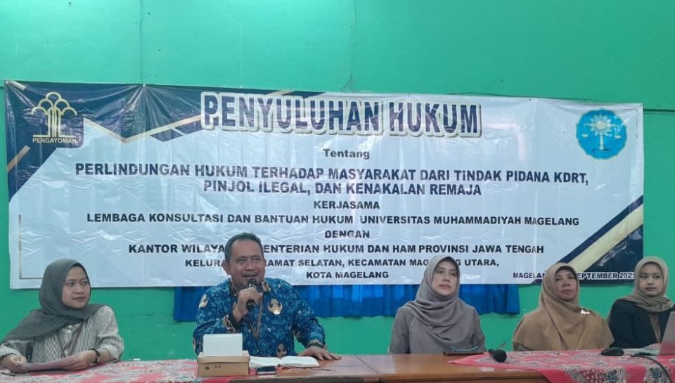 penyuluhan hukum oleh LKBH UNIMMA