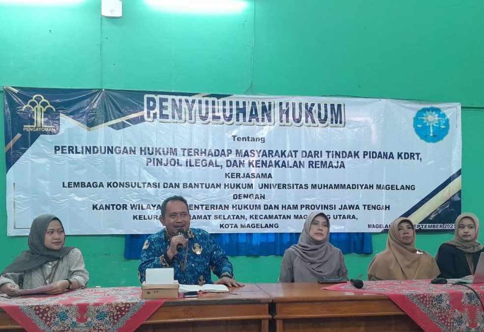 LKBH UNIMMA Beri Edukasi Hukum bagi Masyarakat: Dari KDRT hingga Pinjaman Online Ilegal
