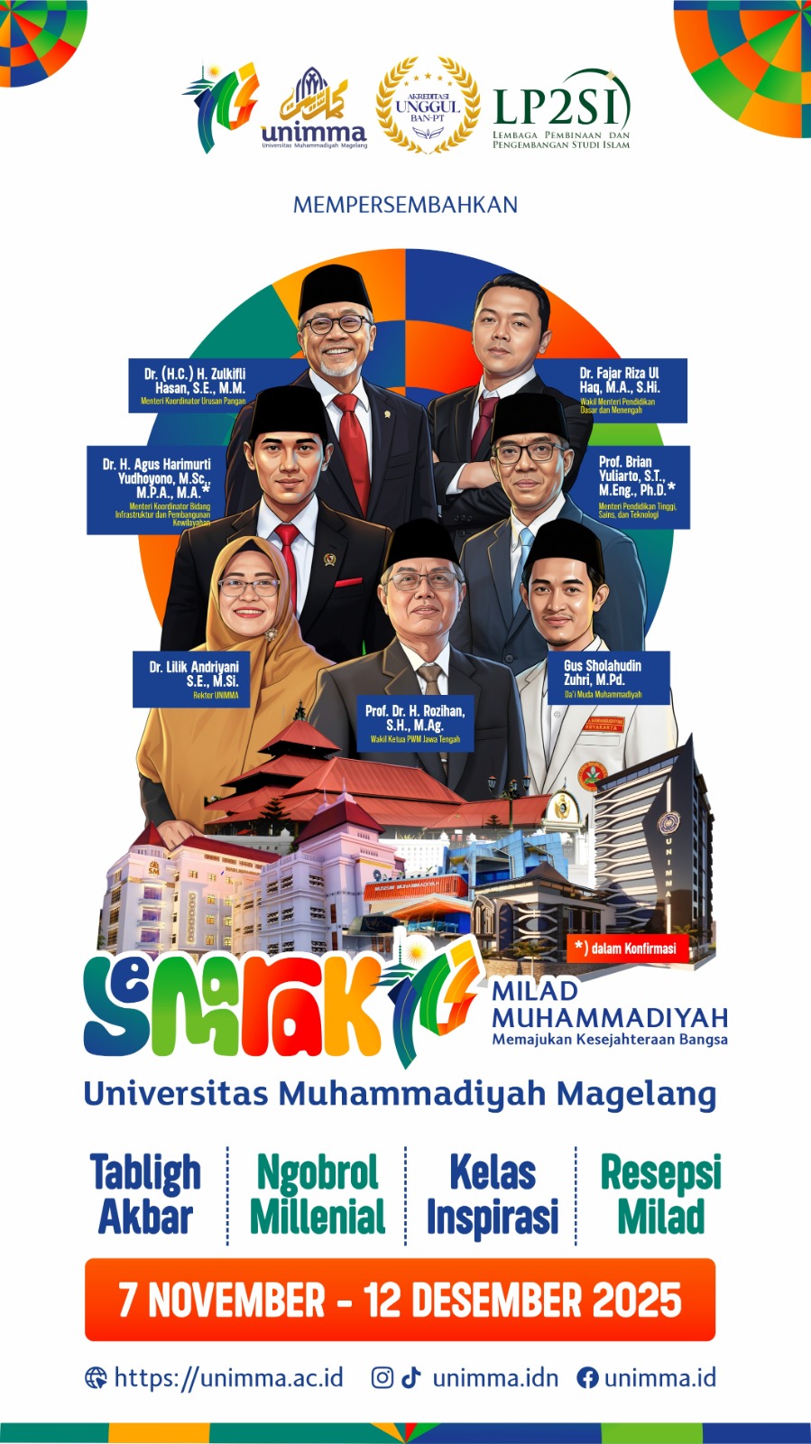 UNIMMA Semarakkan Bulan Ber-Muhammadiyah 2025 dengan Ragam Kegiatan Inspiratif