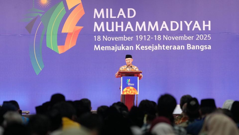 Haedar Nasir dalam Milad Muhammadiyah 113 (UNIMMA)