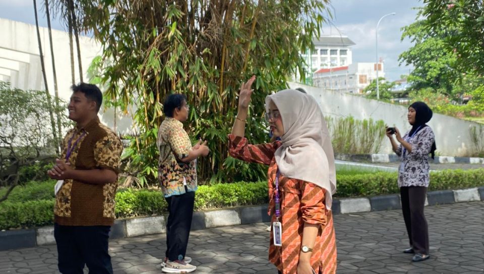 Mahasiswa Ilkom UNIMMA Terapkan Kompetensi Kehumasan di Balai Layanan Perpustakaan DPAD DIY