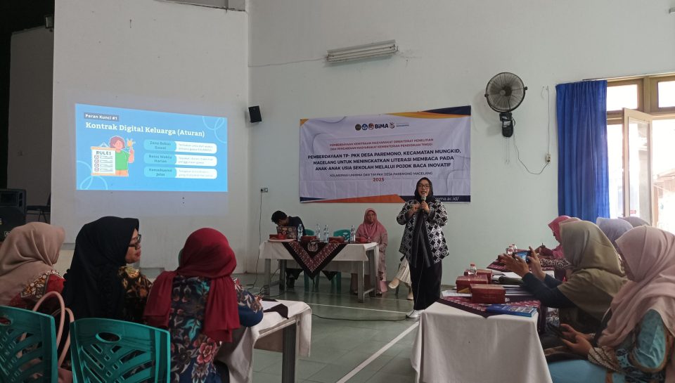 pemaparan Swastika dalam program literasi UNIMMA