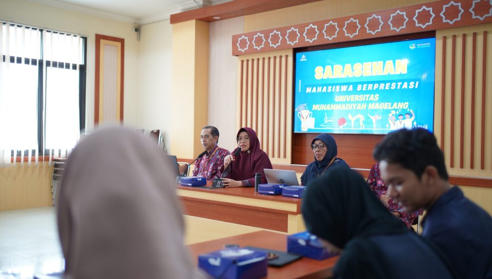 sarasehan mahasiswa berprestasi UNIMMA dg rektor