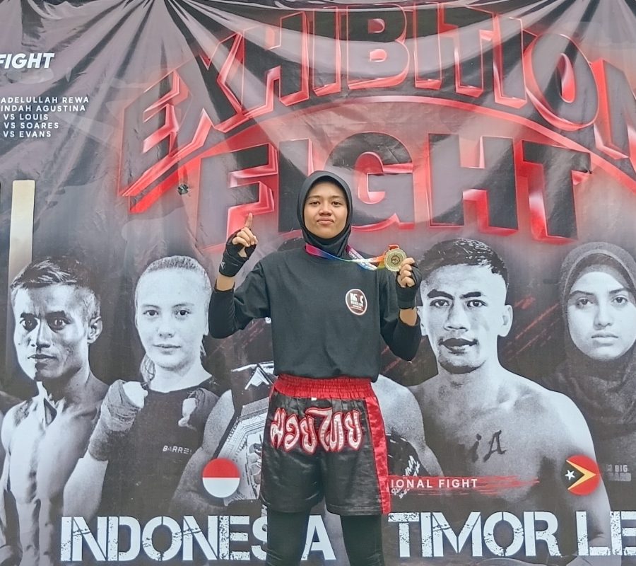 Mahasiswi UNIMMA Raih Juara 2 di Ajang International Fight Indonesia vs Timor Leste
