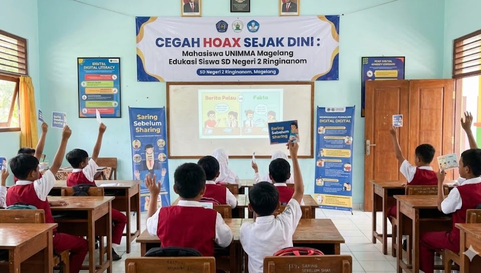 Peduli Generasi Cerdas Digital, Mahasiswa UNIMMA Ajak Siswa Bijak Bermedia