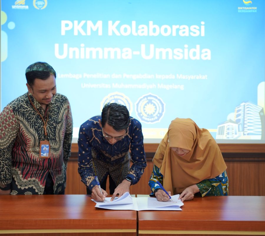 Perluas Kolaborasi Tri Dharma, UNIMMA Tandatangani IA dengan UMSIDA