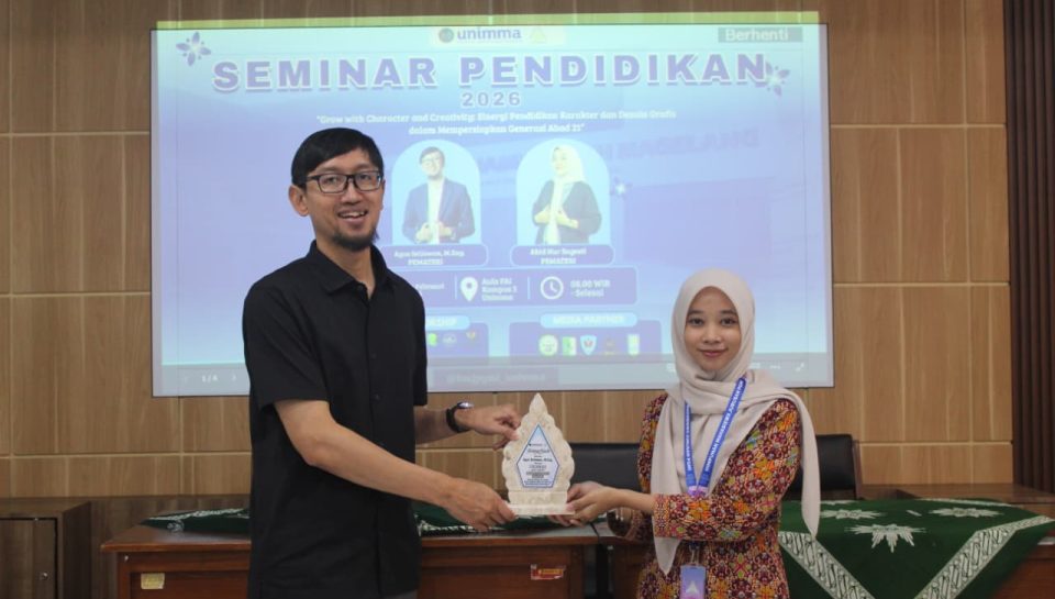 Siapkan Pendidik Adaptif dan Kreatif, HMJ PGMI UNIMMA Selenggarakan Seminar Pendidikan (1)