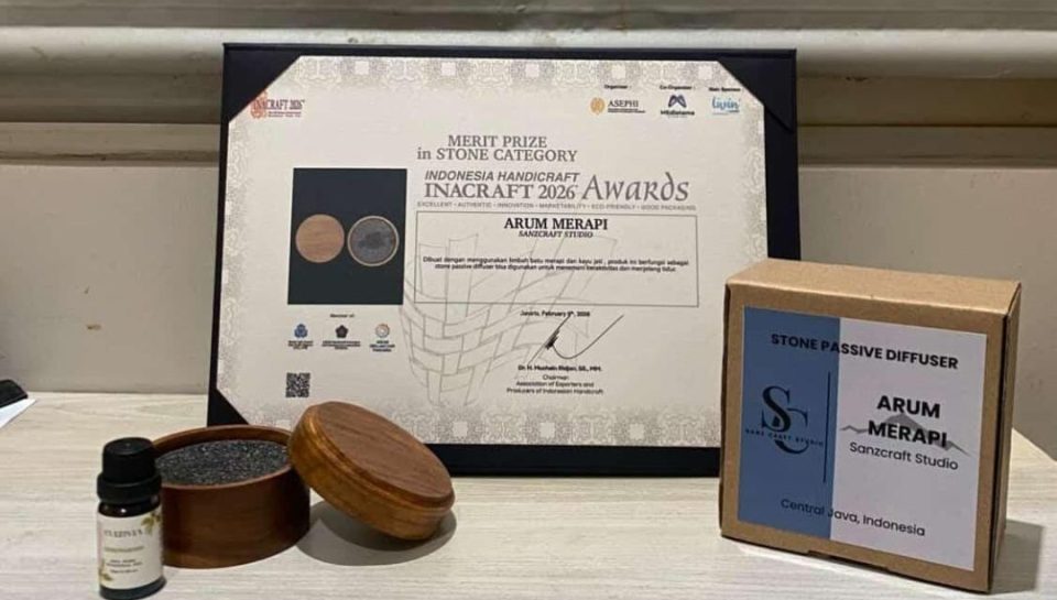 Angkat Potensi Limbah Batu Merapi, Mahasiswa Ilkom UNIMMA Raih Juara Inacraft 2026