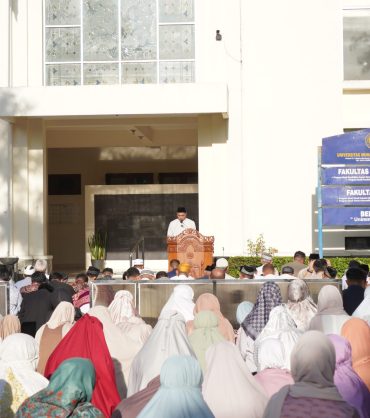 UNIMMA Gelar Sholat Idulfitri, Ajak Jamaah Jaga Amal Setelah Ramadhan