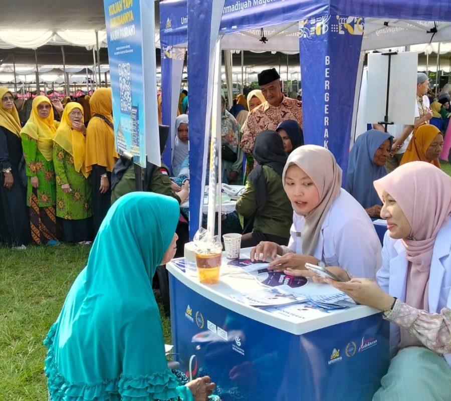 Dekatkan Edukasi Kesehatan, FK dan Fikes UNIMMA Buka Layanan Gratis di Wisata Dakwah ‘Aisyiyah